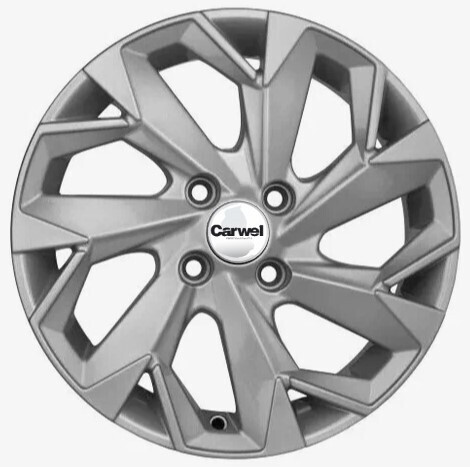 Диск Carwel Ильмень 1508 15x6 4x100 ET46 DIA54.1 SLT Диск Carwel Ильмень 1508 15x6 4x100 ET46 DIA54.1 SLT