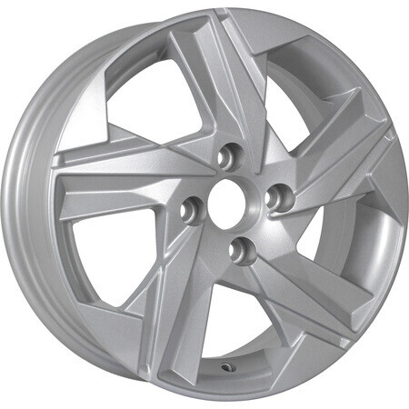 Диск Kdw Kd1520 15x6 4x100 ET46 DIA60.1 LIGHT_SILVER_PAINTED Диск Kdw Kd1520 15x6 4x100 ET46 DIA60.1 LIGHT_SILVER_PAINTED