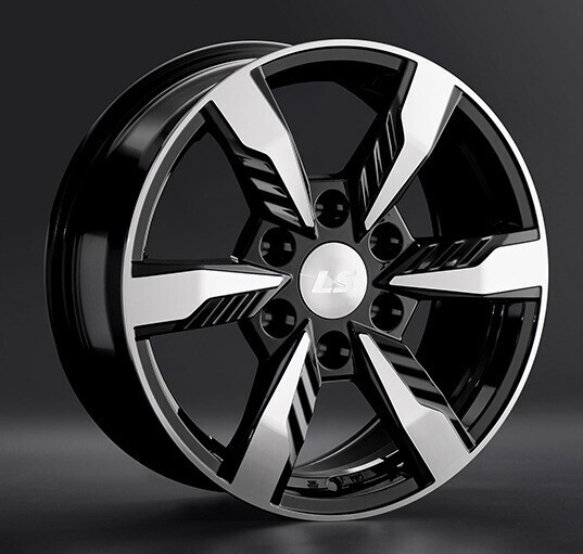 Диск Ls Wheels Ls1301 17x7.5 6x139.7 ET30 DIA106.1 BKF Диск Ls Wheels Ls1301 17x7.5 6x139.7 ET30 DIA106.1 BKF