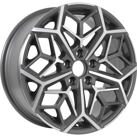 Диск Kdw Kd1710 17x7 5x114.3 ET50 DIA66.1 GREY_FRONT_POLISHED Диск Kdw Kd1710 17x7 5x114.3 ET50 DIA66.1 GREY_FRONT_POLISHED