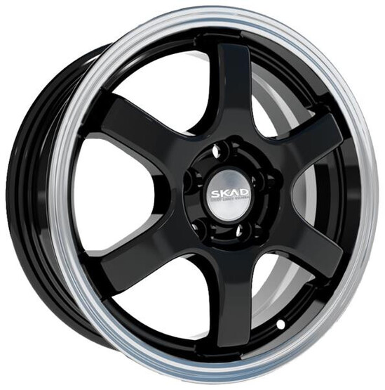 Диск Скад Киото 15x6 4x100 ET40 DIA60.1 АЛМАЗ-АНТРАЦИТ
