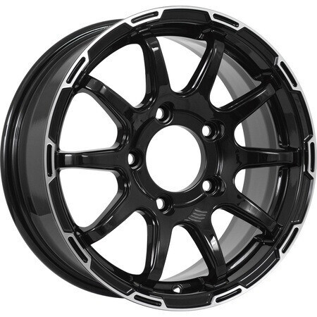 Диск Kdw Kd1660 16x6.5 5x139.7 ET40 DIA98 BLACK_FRONT_POLISHED Диск Kdw Kd1660 16x6.5 5x139.7 ET40 DIA98 BLACK_FRONT_POLISHED