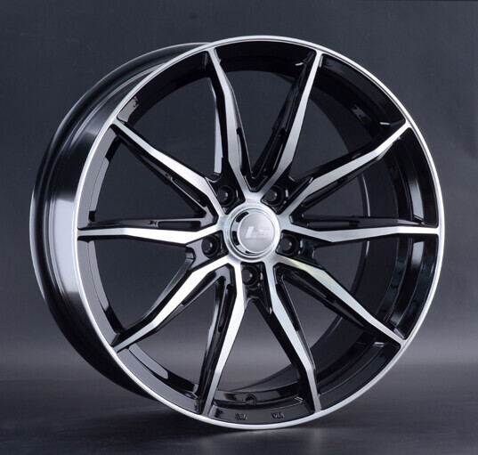 Диск Ls Wheels 1055 17x7.5 5x114.3 ET45 DIA67.1 BKF