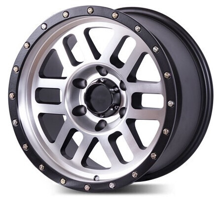 Диск Lizardo Xh334 17x9 6x139.7 ET-12 DIA106.1 SPOKE MACHINE /LIP MATT BLACK