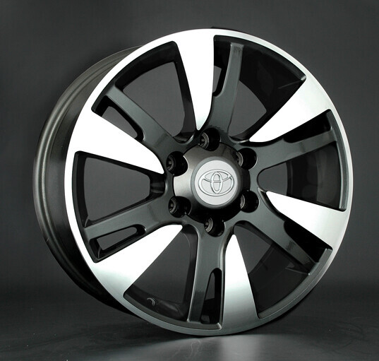 Диск Replica La Ty76 18x7.5 6x139.7 ET25 DIA106.1 BKF