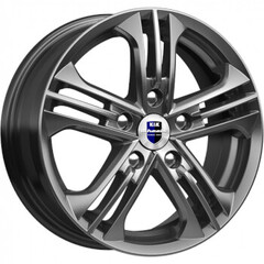 Диск K&K Trinity 15x6 5x100 ET38 DIA57.1 БЛЭК ПЛАТИНУМ