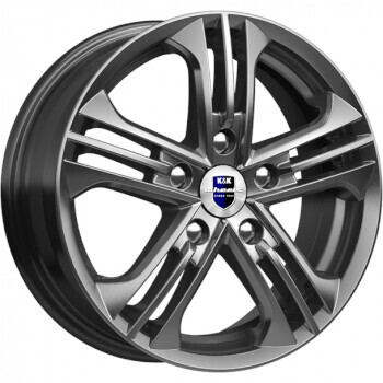 Диск K&K Trinity 15x6 5x100 ET38 DIA57.1 БЛЭК ПЛАТИНУМ