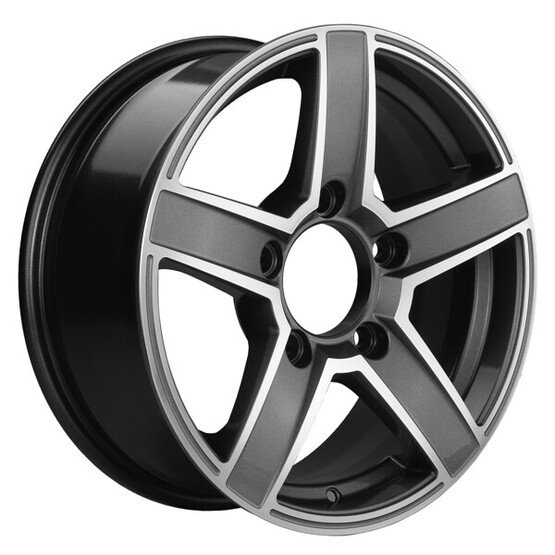 Диск Khomen 1614 16x6.5 5x139.7 ET35 DIA98.5 GRAY-FP Диск Khomen 1614 16x6.5 5x139.7 ET35 DIA98.5 GRAY-FP