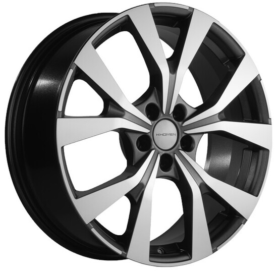 Диск Khomen 1906 19x7 5x114.3 ET45 DIA60.1 GRAY-FP