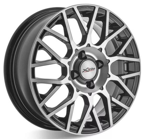 Диск X'trike X-132 15x6 5x100 ET38 DIA57.1 BK/FP Диск X'trike X-132 15x6 5x100 ET38 DIA57.1 BK/FP
