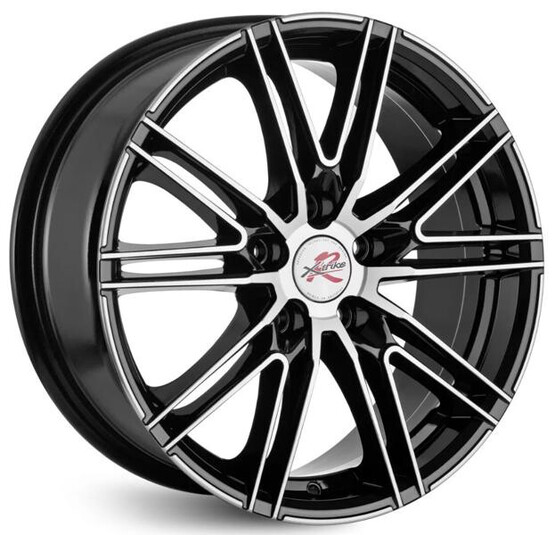 Диск X'trikerst R187 17x7 5x114.3 ET45 DIA54.1 BK/FP Диск X'trikerst R187 17x7 5x114.3 ET45 DIA54.1 BK/FP