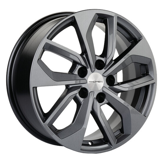 Диск Khomen 1703 17x7 5x114.3 ET45 DIA60.1 BLACK