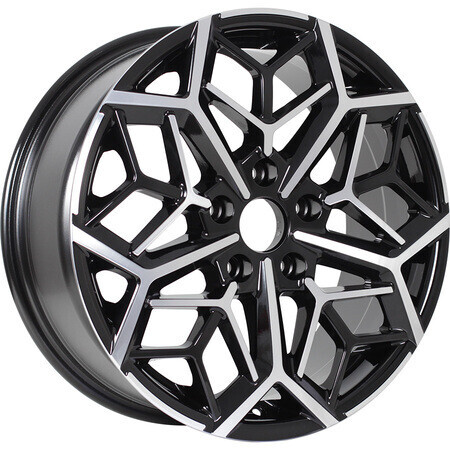 Диск Kdw Kd1710 17x7 5x114.3 ET50 DIA66.1 BLACK_FRONT_POLISHED Диск Kdw Kd1710 17x7 5x114.3 ET50 DIA66.1 BLACK_FRONT_POLISHED