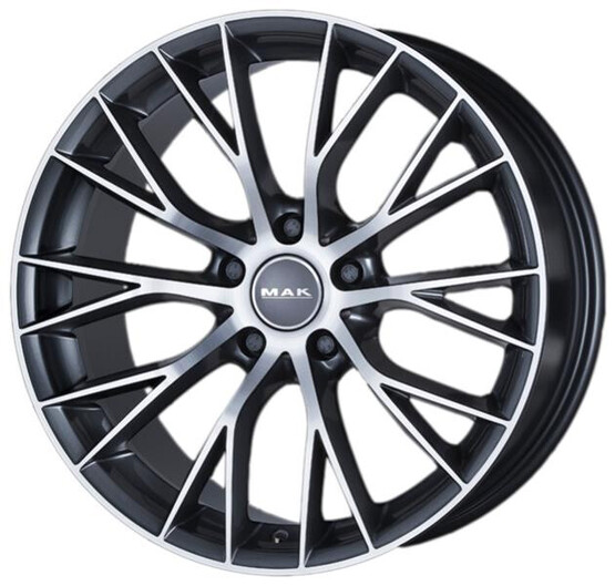 Диск Mak Munchen 18x8 5x120 ET43 DIA72.6 GUN METALLIC-MIRROR FACE Диск Mak Munchen 18x8 5x120 ET43 DIA72.6 GUN METALLIC-MIRROR FACE