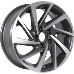 Диск Kdw Kd1530 15x6 4x100 ET46 DIA54.1 GREY_FRONT_POLISHED Диск Kdw Kd1530 15x6 4x100 ET46 DIA54.1 GREY_FRONT_POLISHED
