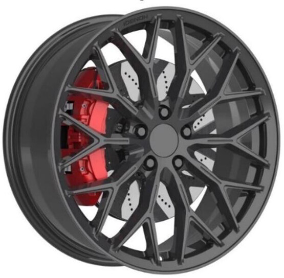 Диск Vissol F-1630 21x8.5 5x108 ET35 DIA63.4 GLOSS BLACK Диск Vissol F-1630 21x8.5 5x108 ET35 DIA63.4 GLOSS BLACK