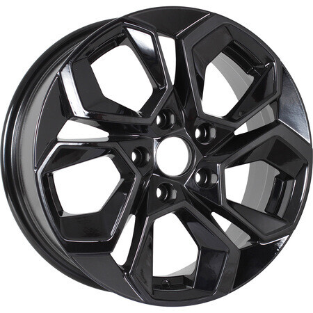 Диск Kdw Kd1620 16x6.5 5x114.3 ET45 DIA60.1 BLACK_PAINTED Диск Kdw Kd1620 16x6.5 5x114.3 ET45 DIA60.1 BLACK_PAINTED