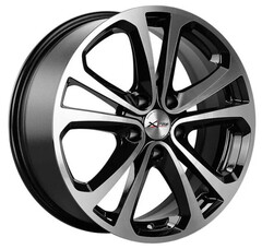 Диск X'trike X-113M 17x7 5x110 ET39 DIA65.1 BK/FP Диск X'trike X-113M 17x7 5x110 ET39 DIA65.1 BK/FP