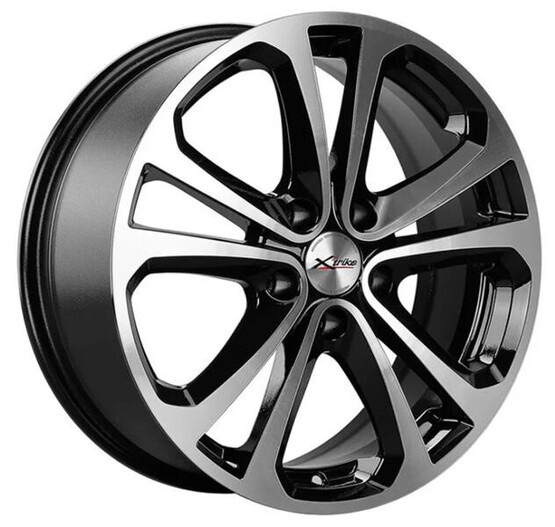 Диск X'trike X-113M 17x7 5x110 ET39 DIA65.1 BK/FP Диск X'trike X-113M 17x7 5x110 ET39 DIA65.1 BK/FP