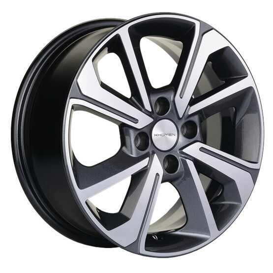 Диск Khomen 1501 15x6 4x100 ET40 DIA60.1 BLACK Диск Khomen 1501 15x6 4x100 ET40 DIA60.1 BLACK