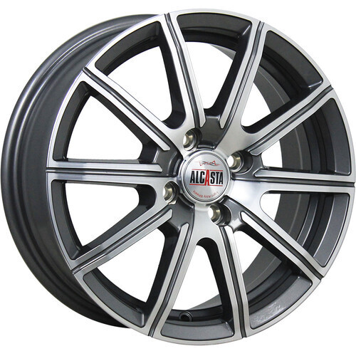Диск Alcasta M55 15x6 4x100 ET36 DIA60.1 GMF Диск Alcasta M55 15x6 4x100 ET36 DIA60.1 GMF