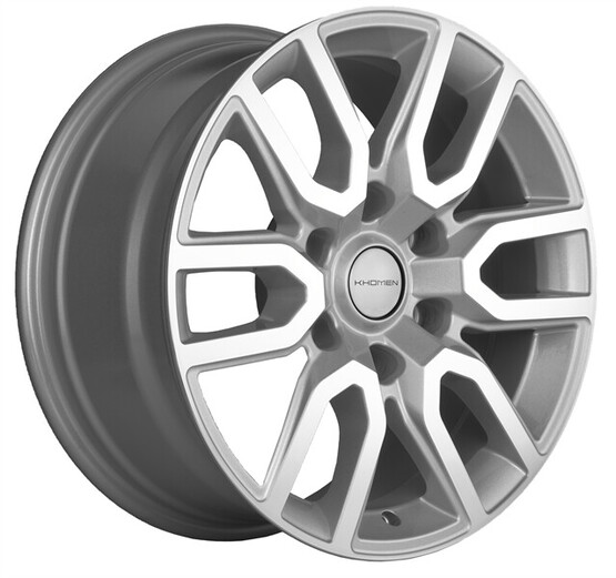 Диск Khomen 1723 17x8 6x139.7 ET30 DIA106.1 F-SILVER Диск Khomen 1723 17x8 6x139.7 ET30 DIA106.1 F-SILVER