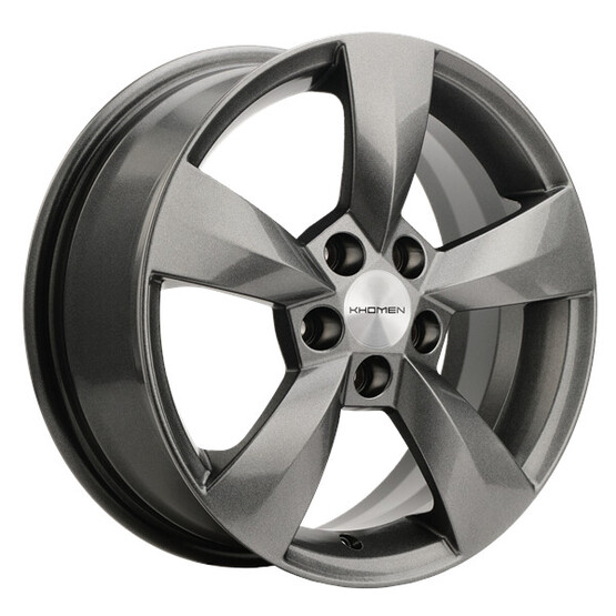 Диск Khomen 1504 15x6 5x100 ET38 DIA57.1 G-SILVER Диск Khomen 1504 15x6 5x100 ET38 DIA57.1 G-SILVER