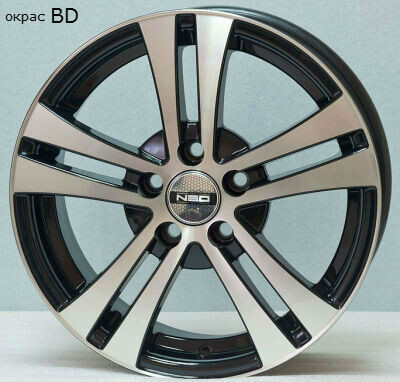 Диск Tech Line 540 15x6 5x100 ET40 DIA57.1 BD
