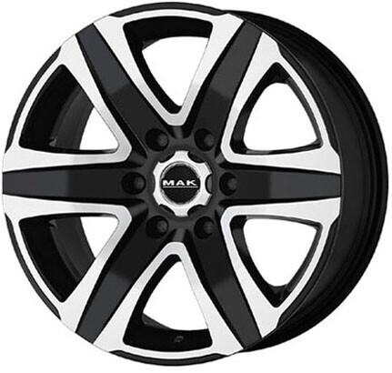 Диск Mak Stone6 20x8.5 6x114.3 ET30 DIA66.1 BLACK MIRROR