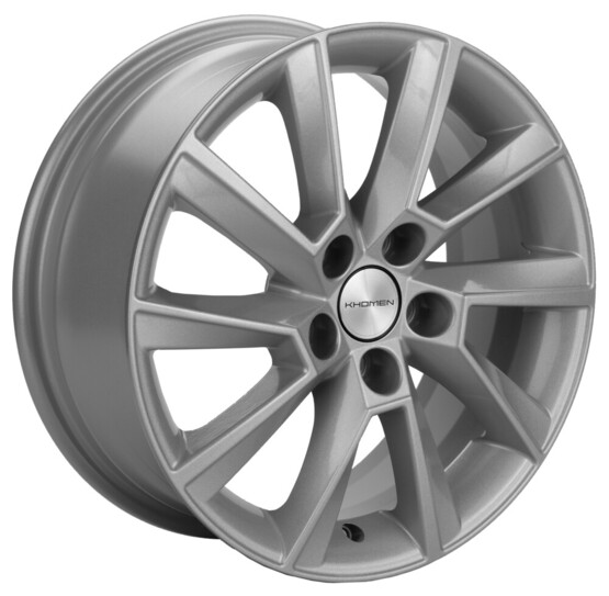 Диск Khomen 1604 16x6 5x100 ET38 DIA57.1 F-SILVER