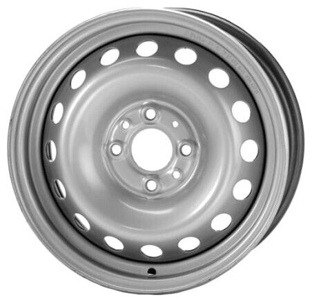 Диск Trebl 53A49D 14x5.5 4x100 ET49 DIA57.1 SILVER Диск Trebl 53A49D 14x5.5 4x100 ET49 DIA57.1 SILVER