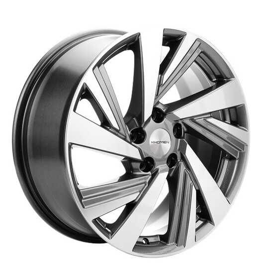 Диск Khomen 1801 18x7.5 5x114.3 ET45 DIA66.1 GRAY-FP Диск Khomen 1801 18x7.5 5x114.3 ET45 DIA66.1 GRAY-FP