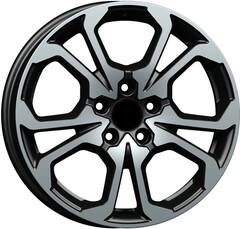 Диск Replikey Arkana (R242) 17x6.5 5x114.3 ET50 DIA66.1 BK/FP Диск Replikey Arkana (R242) 17x6.5 5x114.3 ET50 DIA66.1 BK/FP