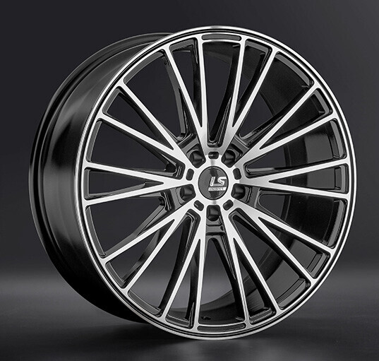 Диск Ls Wheels Flowforming Rc60 21x9 5x112 ET34 DIA66.6 BKF Диск Ls Wheels Flowforming Rc60 21x9 5x112 ET34 DIA66.6 BKF