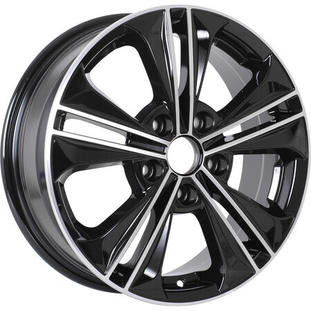 Диск Kdw Kd1635 16x6 5x114.3 ET43 DIA67.1 BLACK_FRONT_POLISHED Диск Kdw Kd1635 16x6 5x114.3 ET43 DIA67.1 BLACK_FRONT_POLISHED