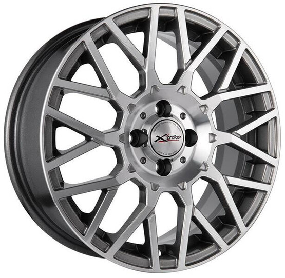 Диск X'trike X-125 16x6.5 4x100 ET48 DIA60.1 HSB/FP Диск X'trike X-125 16x6.5 4x100 ET48 DIA60.1 HSB/FP