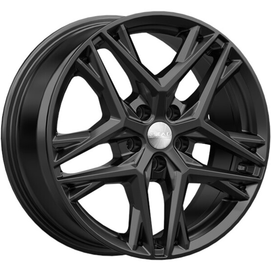 Диск Скад Челси 18x8 5x114.3 ET40 DIA66.6 ЧЁРНЫЙ БАРХАТ