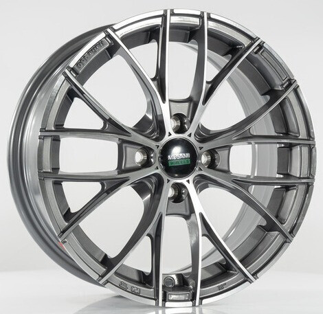 Диск Megami Mgm-28 14x5 4x100 ET35 DIA67 GMF Диск Megami Mgm-28 14x5 4x100 ET35 DIA67 GMF