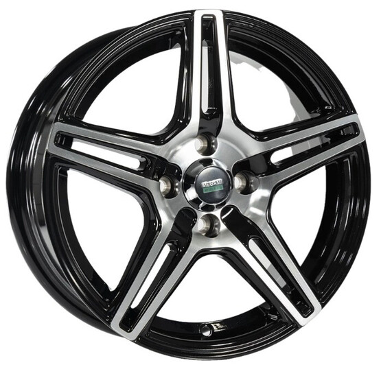 Диск Megami Mgm-38 15x6 4x100 ET36 DIA60 BKF Диск Megami Mgm-38 15x6 4x100 ET36 DIA60 BKF
