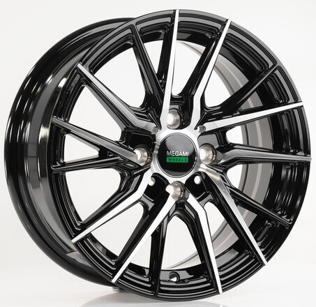 Диск Megami Mgm-26 14x6 4x100 ET35 DIA73 BKF Диск Megami Mgm-26 14x6 4x100 ET35 DIA73 BKF