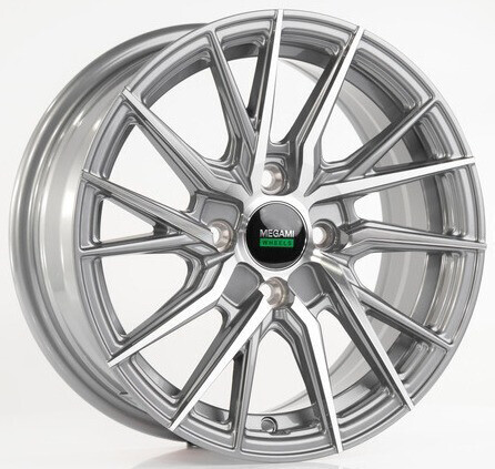 Диск Megami Mgm-26 14x6 4x100 ET35 DIA73 GMF Диск Megami Mgm-26 14x6 4x100 ET35 DIA73 GMF