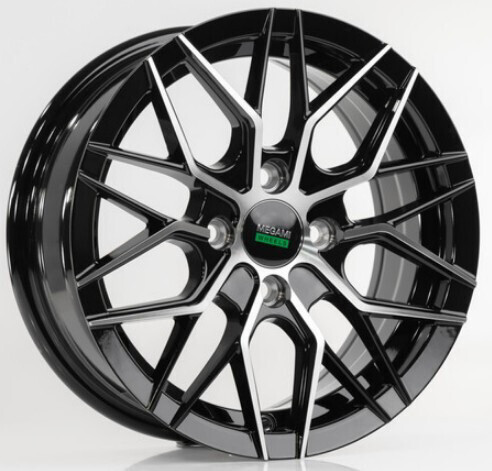 Диск Megami Mgm-27 14x6 4x100 ET35 DIA67 BKF Диск Megami Mgm-27 14x6 4x100 ET35 DIA67 BKF