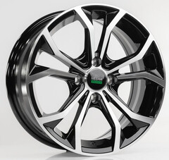 Диск Megami Mgm-33 15x6 4x98 ET35 DIA58 BKF Диск Megami Mgm-33 15x6 4x98 ET35 DIA58 BKF