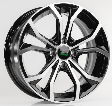 Диск Megami Mgm-33 15x6 4x98 ET35 DIA58 BKF Диск Megami Mgm-33 15x6 4x98 ET35 DIA58 BKF