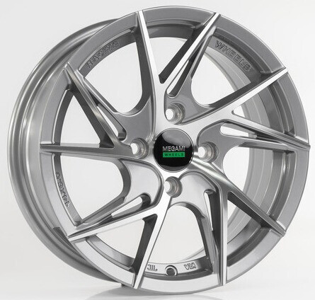Диск Megami Mgm-24 14x6 4x100 ET35 DIA73 GMF Диск Megami Mgm-24 14x6 4x100 ET35 DIA73 GMF