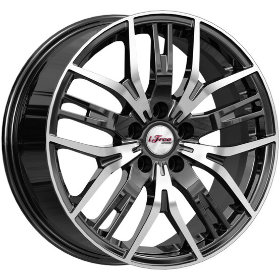 Диск Ifree Аскет 17x7 5x105 ET42 DIA56.6 БЛЭК ДЖЕК Диск Ifree Аскет 17x7 5x105 ET42 DIA56.6 БЛЭК ДЖЕК