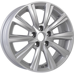 Диск Kdw Kd1548 15x6 5x100 ET38 DIA57.1 SILVER_PAINTED Диск Kdw Kd1548 15x6 5x100 ET38 DIA57.1 SILVER_PAINTED