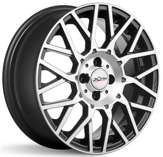 Диск X'trike X-125 16x6.5 4x100 ET48 DIA54.1 BKM/FP