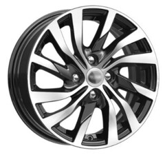 Диск Kdw Kd1546 15x6 4x100 ET50 DIA60.1 BLACK_FRONT_POLISHED Диск Kdw Kd1546 15x6 4x100 ET50 DIA60.1 BLACK_FRONT_POLISHED