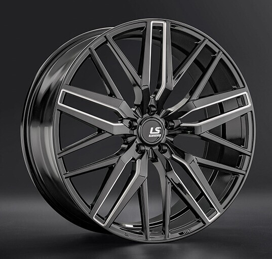 Диск Ls Wheels Flowforming Rc77 22x9.5 5x114.3 ET45 DIA67.1 BK+SSF